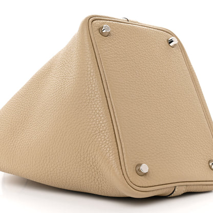 Hermes Taurillon Clemence Picotin Lock 18 PM Trench 9 of 11