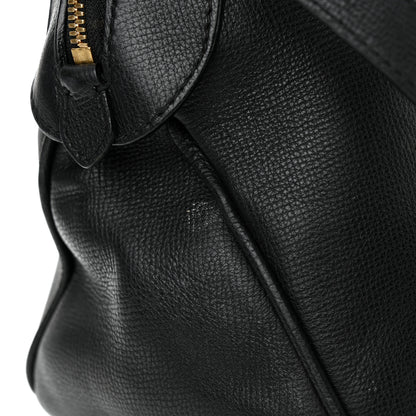 Burberry Derby Calfskin Medium Milverton Satchel Black 10 of 15