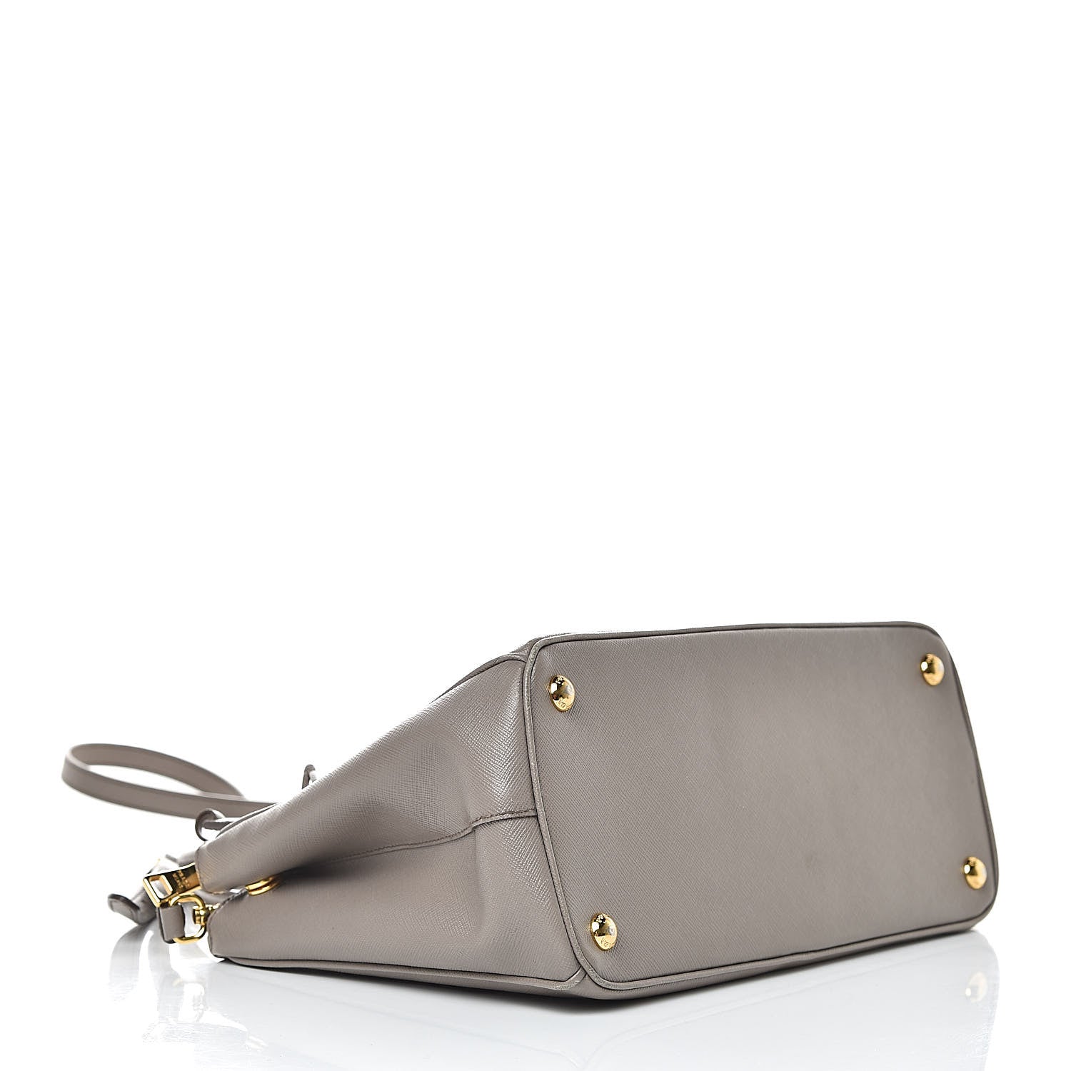 Prada Saffiano Small Galleria Double Zip Tote Argilla 4 of 22