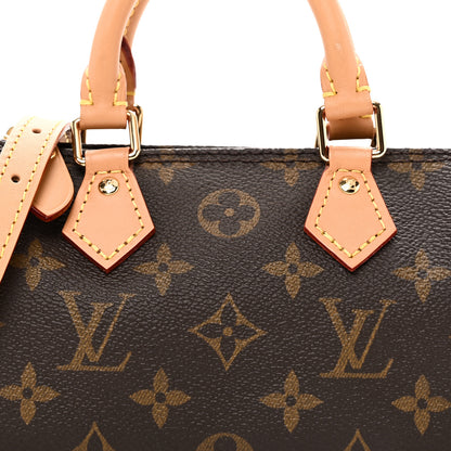 Louis Vuitton Monogram Nano Speedy Bandouliere 7 of 9