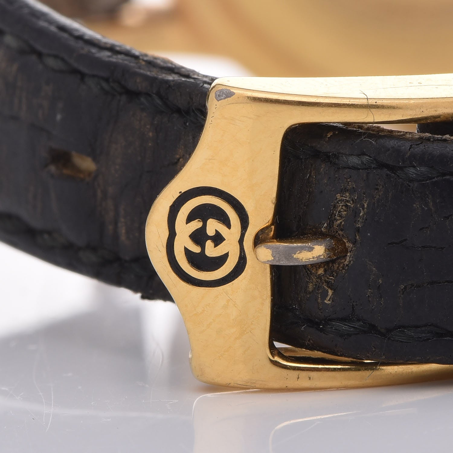 Gucci Stainless Steel Calfskin 27mm 5400L Quartz Watch Black 6 of 11
