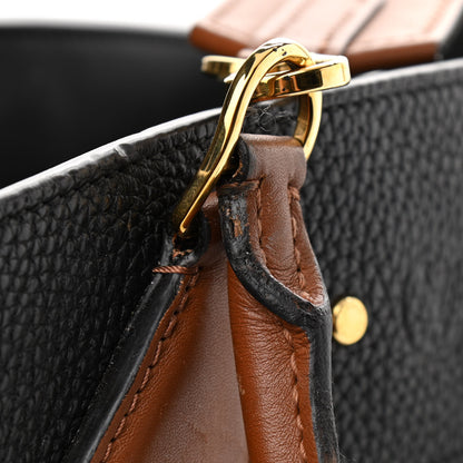 Louis Vuitton Calfskin City Steamer EW Black Gold 12 of 16