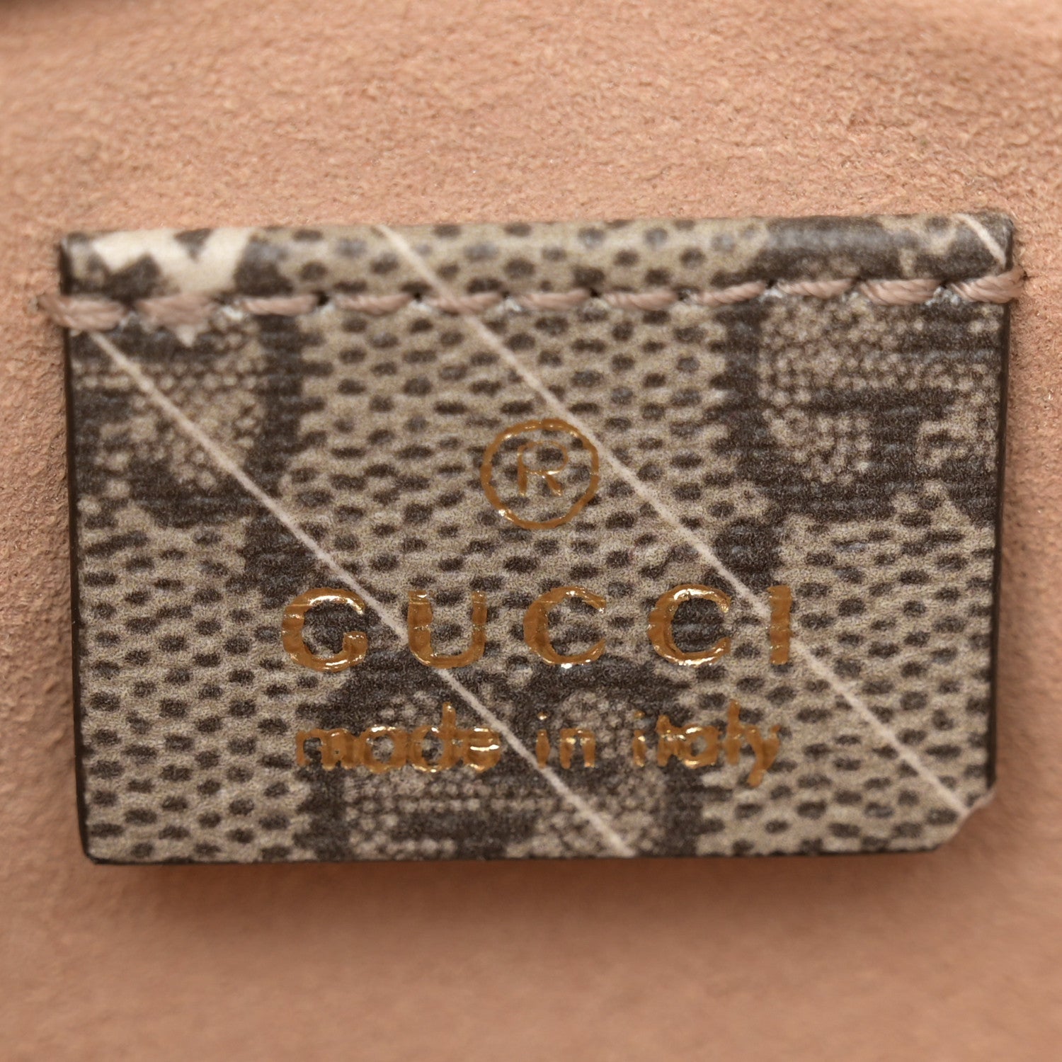 Gucci X BALENCIAGA GG Supreme Monogram Logo Print Horsebit 1955 Shoulder Bag Beige Ebony 6 of 11