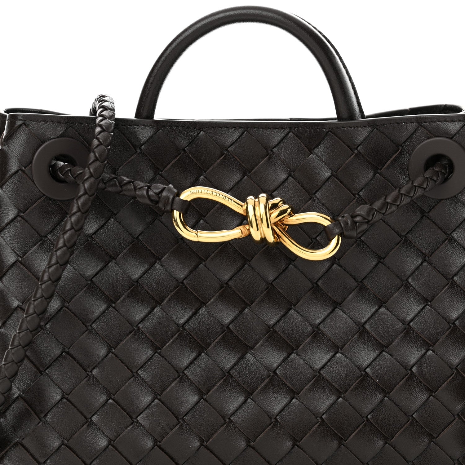Bottega Veneta Nappa Intrecciato Small Andiamo Shoulder Bag Fondant 7 of 10