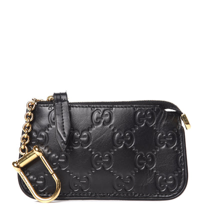 Gucci Guccissima Key Case Black 1 of 7