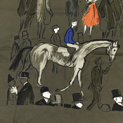Hermes Silk Paddock Scarf 90 5 of 5
