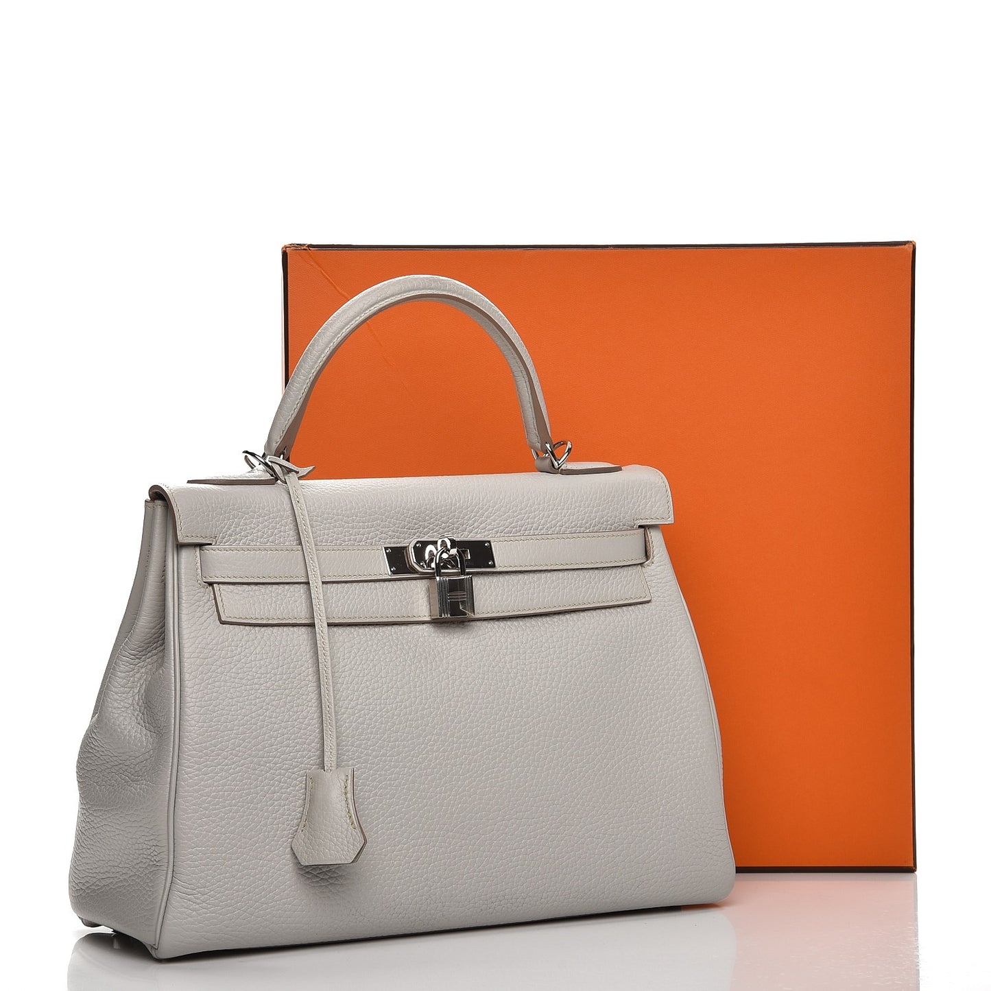 Taurillon Clemence Kelly Retourne 32 Gris Perle
