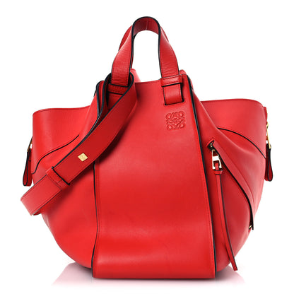 Loewe Calfskin Medium Hammock Shoulder Bag Scarlet Red 1 of 17