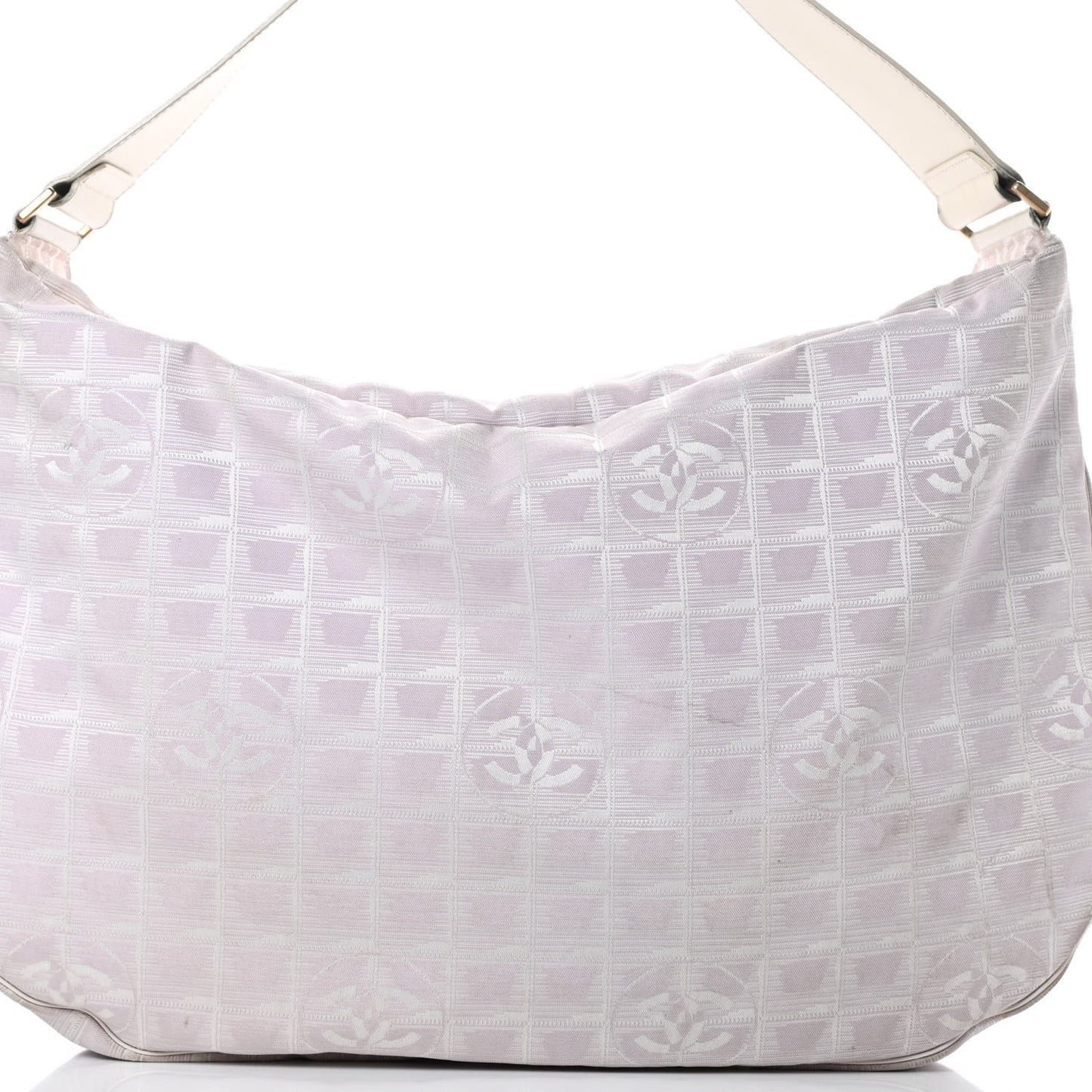 Nylon Large Travel Hobo Light Pink
