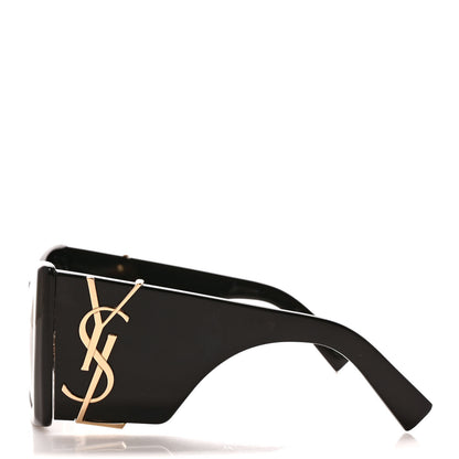 Saint Laurent Acetate Blaze Sunglasses SL M119 Black 3 of 8