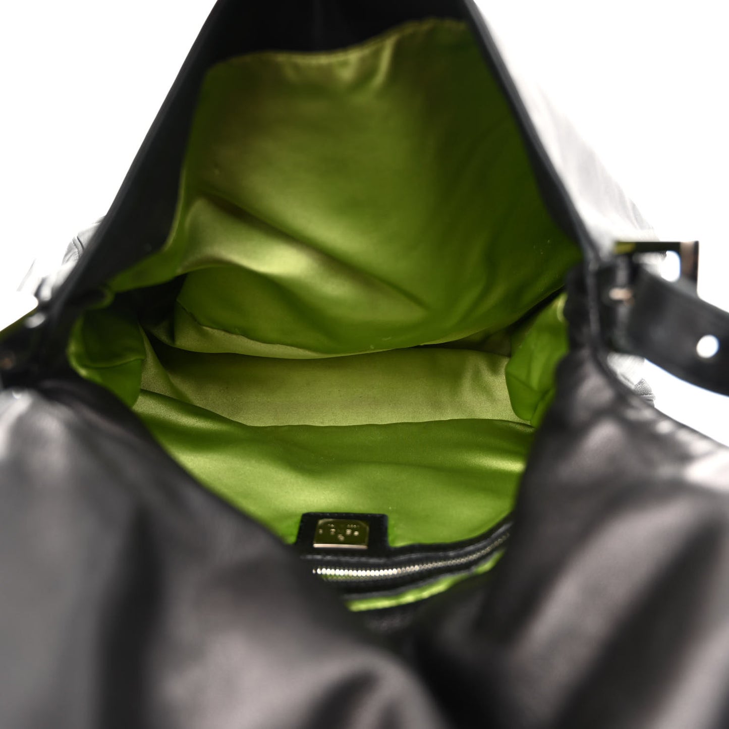 Calfskin Big Forever Mama Baguette Black