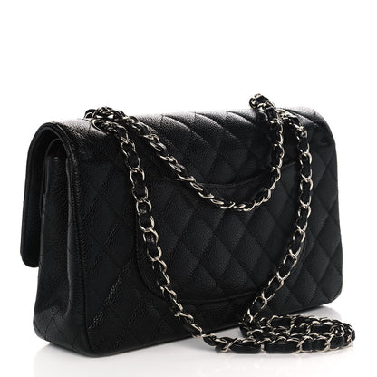 Chanel Caviar Quilted Medium Double Flap Black 3 of 12