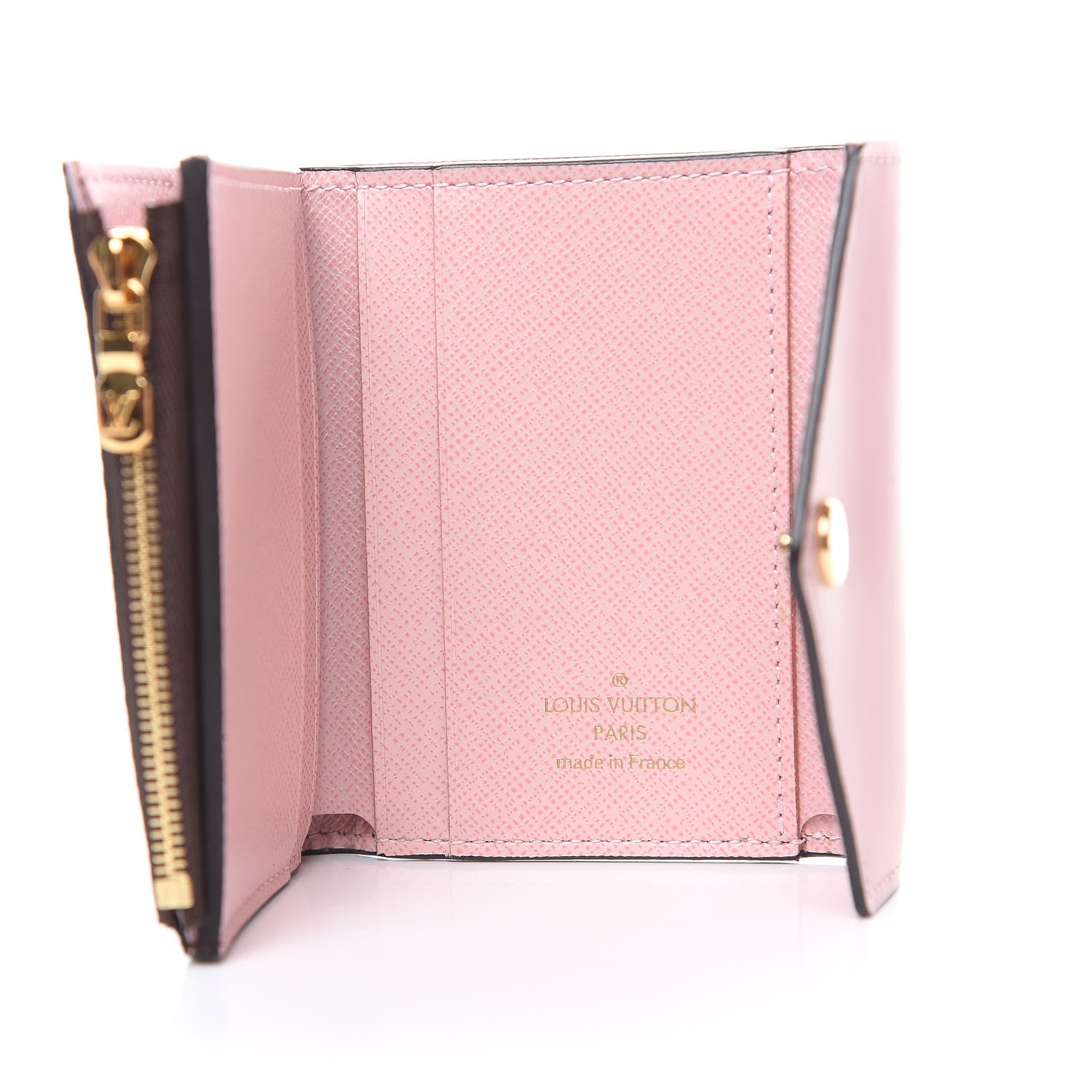 Louis Vuitton Monogram Zoe Wallet Rose Ballerine 5 of 8