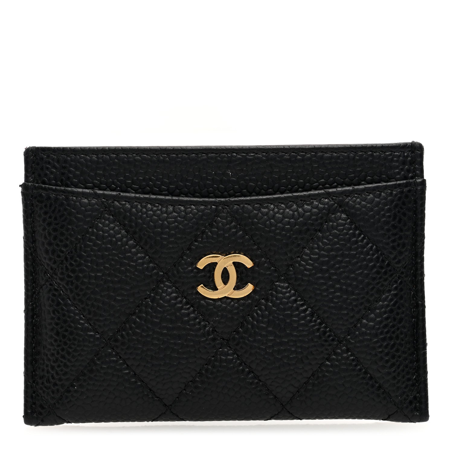 Chanel Caviar Quilted Card Holder Black 1 of 8