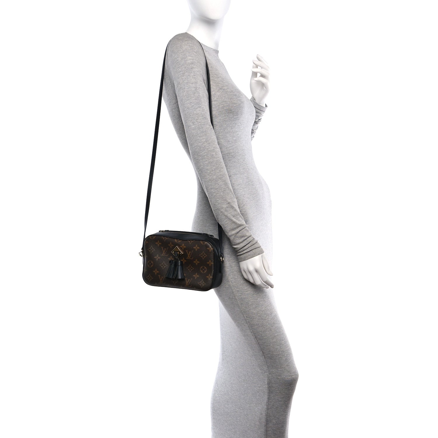 Louis Vuitton Monogram Saintonge Black 2 of 10