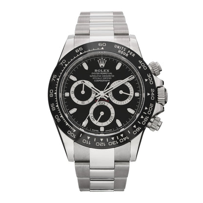Rolex Stainless Steel 40mm Oyster Perpetual Cosmograph Daytona Watch Black 116500LN 1 of 5