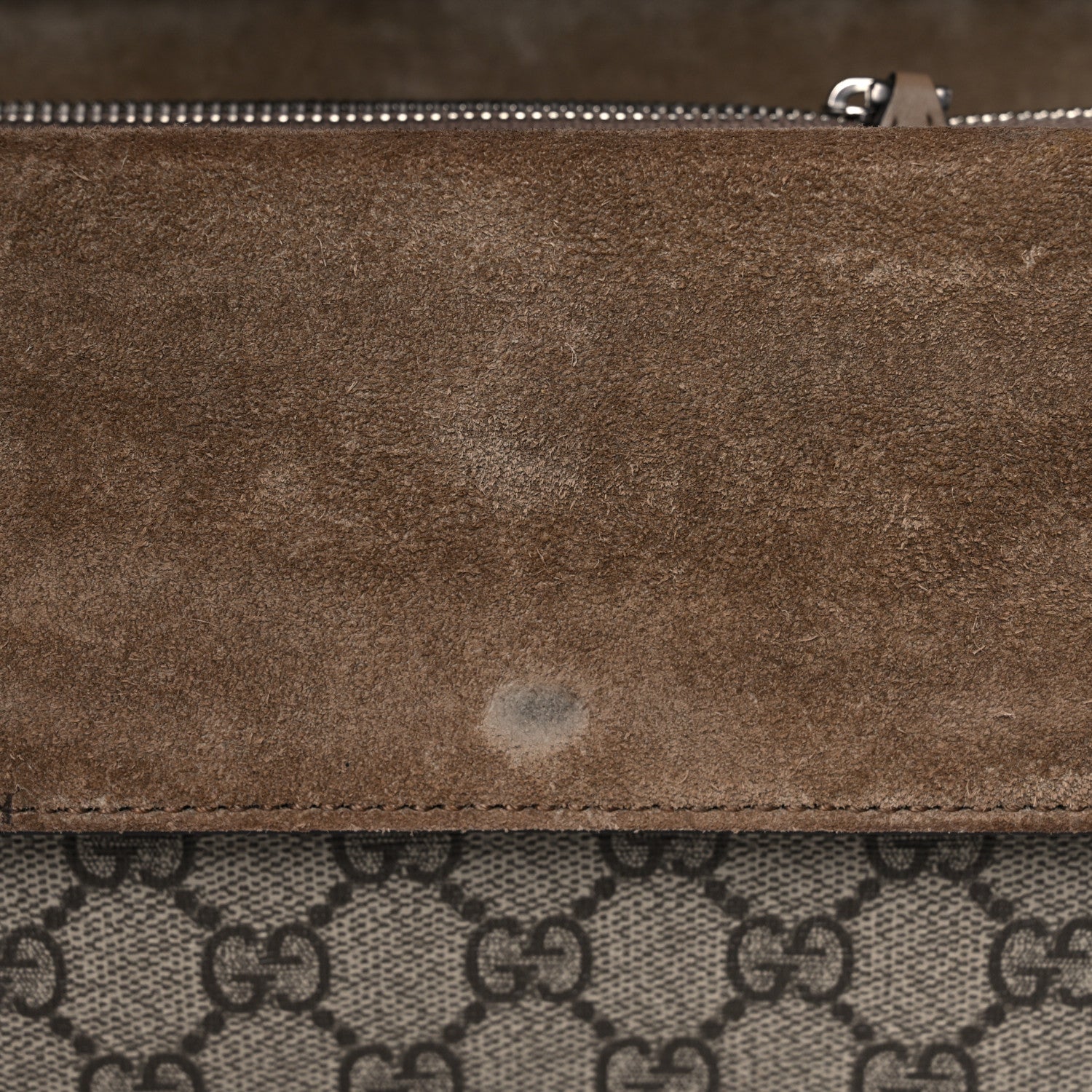 Gucci GG Supreme Monogram Small Dionysus Shoulder Bag Taupe 14 of 16
