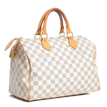 Louis Vuitton Damier Azur Speedy 30 3 of 7