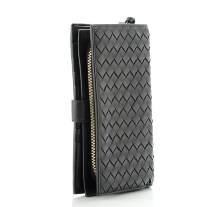 Bottega Veneta Nappa Intrecciato Continental Wallet Black 3 of 8