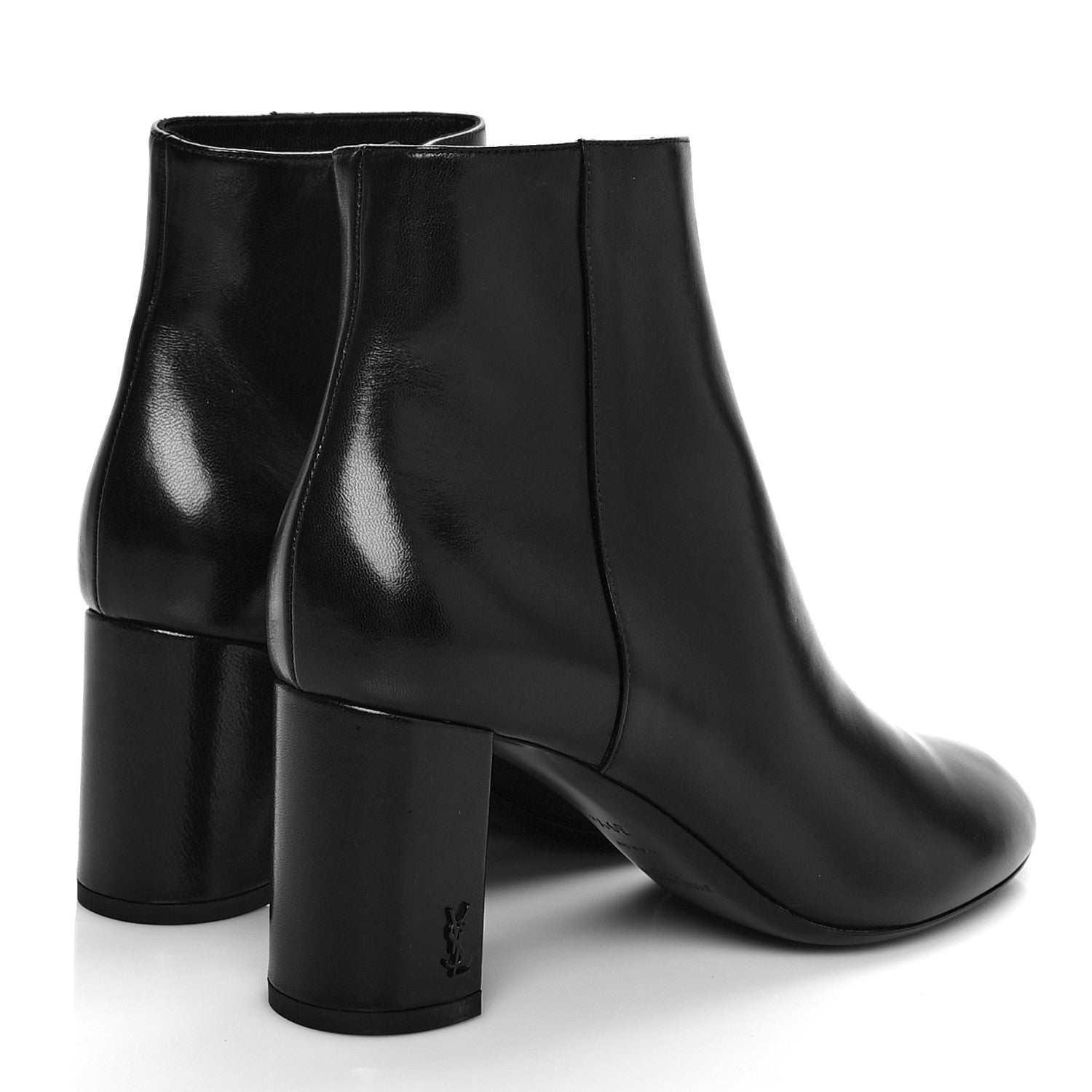 Saint Laurent Nappa Loulou Ankle Zip Boot 39.5 Black 4 of 10