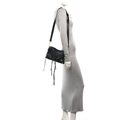 Balenciaga Agneau Classic Gold Hardware Mini City Black 2 of 11
