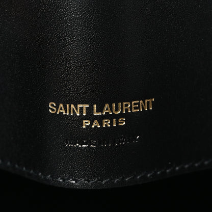 Saint Laurent Shiny Calfskin Le 37 Bucket Bag Black 7 of 9