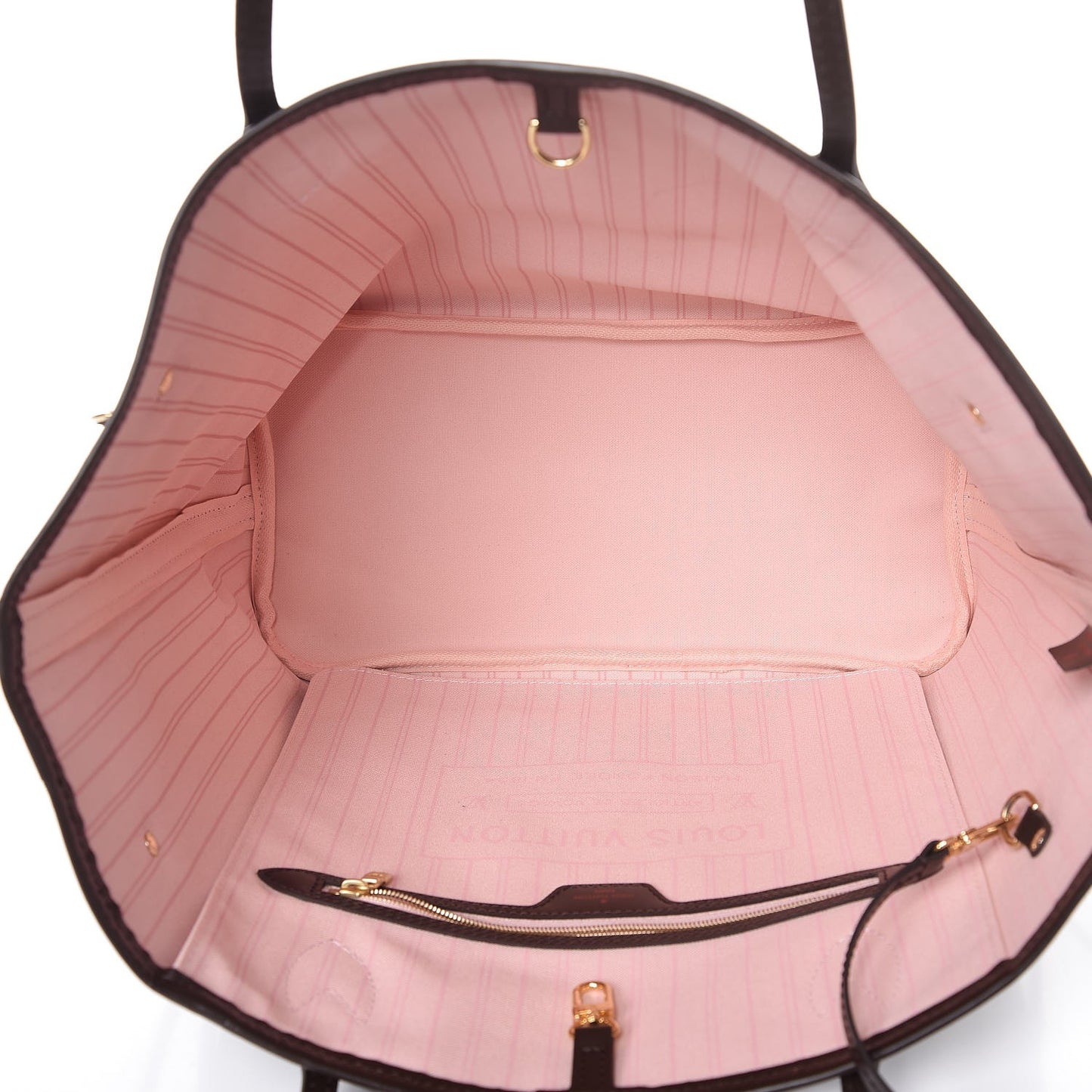 Damier Ebene Neo Neverfull MM Rose Ballerine
