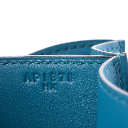 Hermes Tadelakt Constance 18 Bleu Izmir 10 of 17