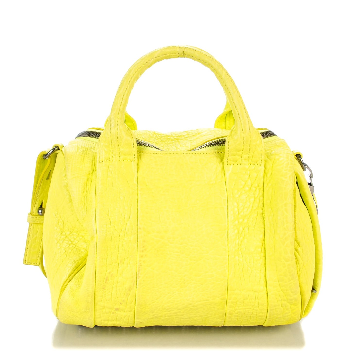 Pebbled Lambskin Rockie Acid Nickel Hardware