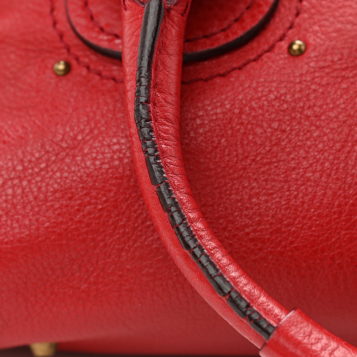 Calfskin Medium Paddington Satchel Rouge