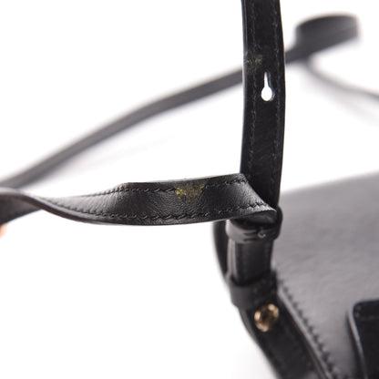 Chloe Suede Calfskin Mini Faye Shoulder Bag Black 9 of 14