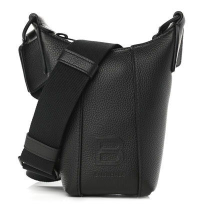 Balenciaga Calfskin Hourglass Phone Holder Bag Black 2 of 17