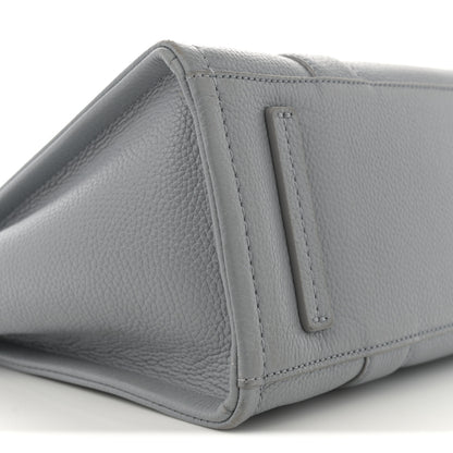 Marc Jacobs Grained Calfskin Medium The Tote Bag Grey 9 of 11