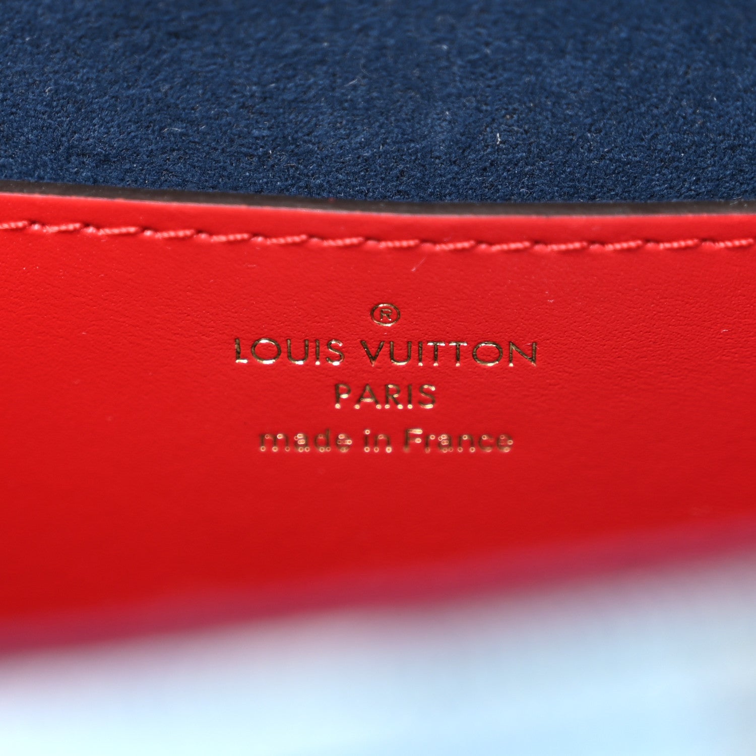 Louis Vuitton Denim Damier Monogram Twist Shoulder Bag MM Blue Rouge 7 of 10