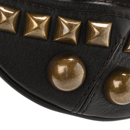 Burberry Nova Check Mega Stud Medium Alverton Hobo Chocolate 14 of 18