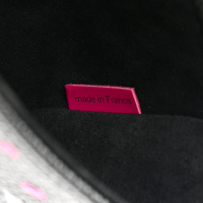 Louis Vuitton LV x YK Empreinte Monogram Giant Pochette Metis Black Fuchsia 7 of 11