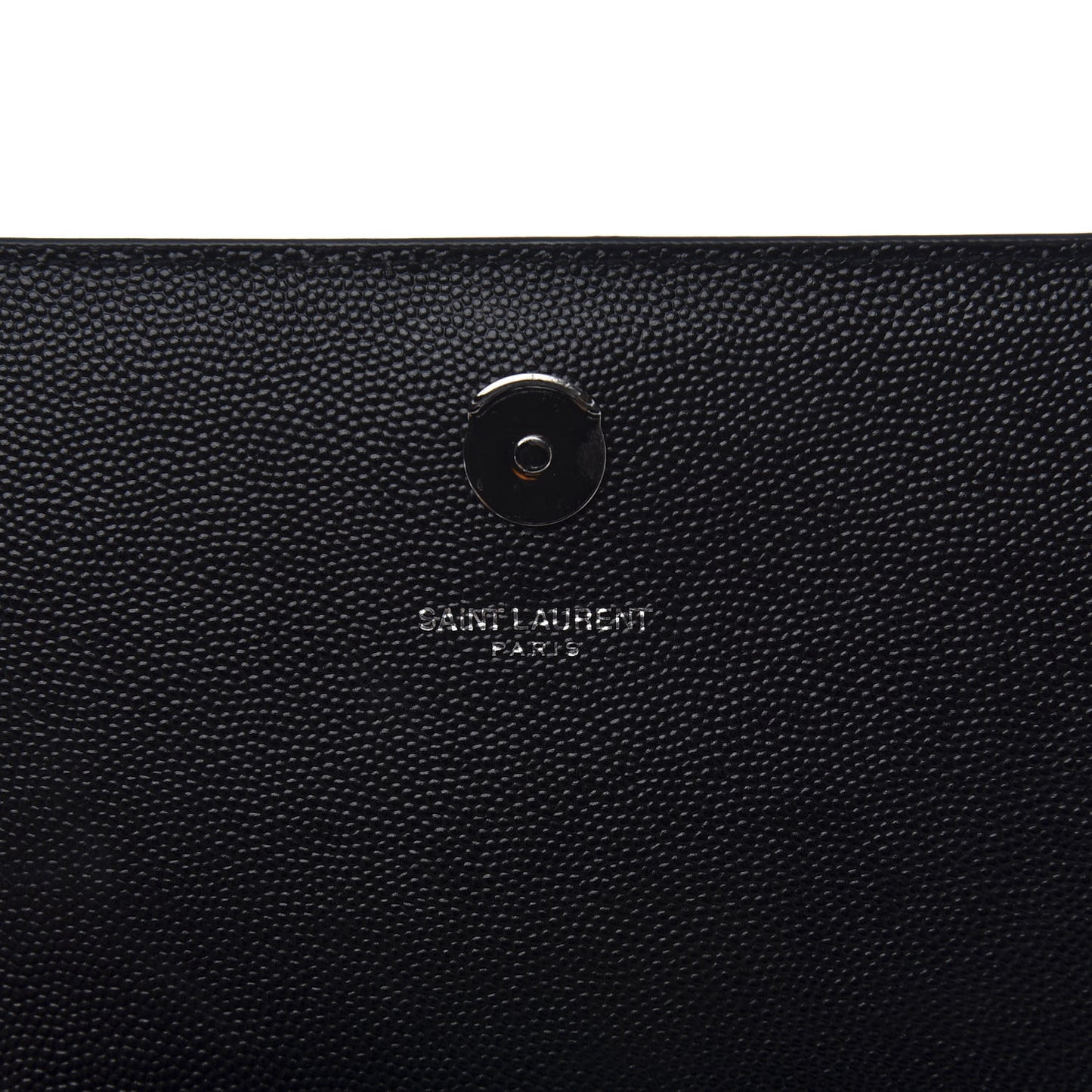 Grain De Poudre Medium Classic Monogram Kate Satchel Black