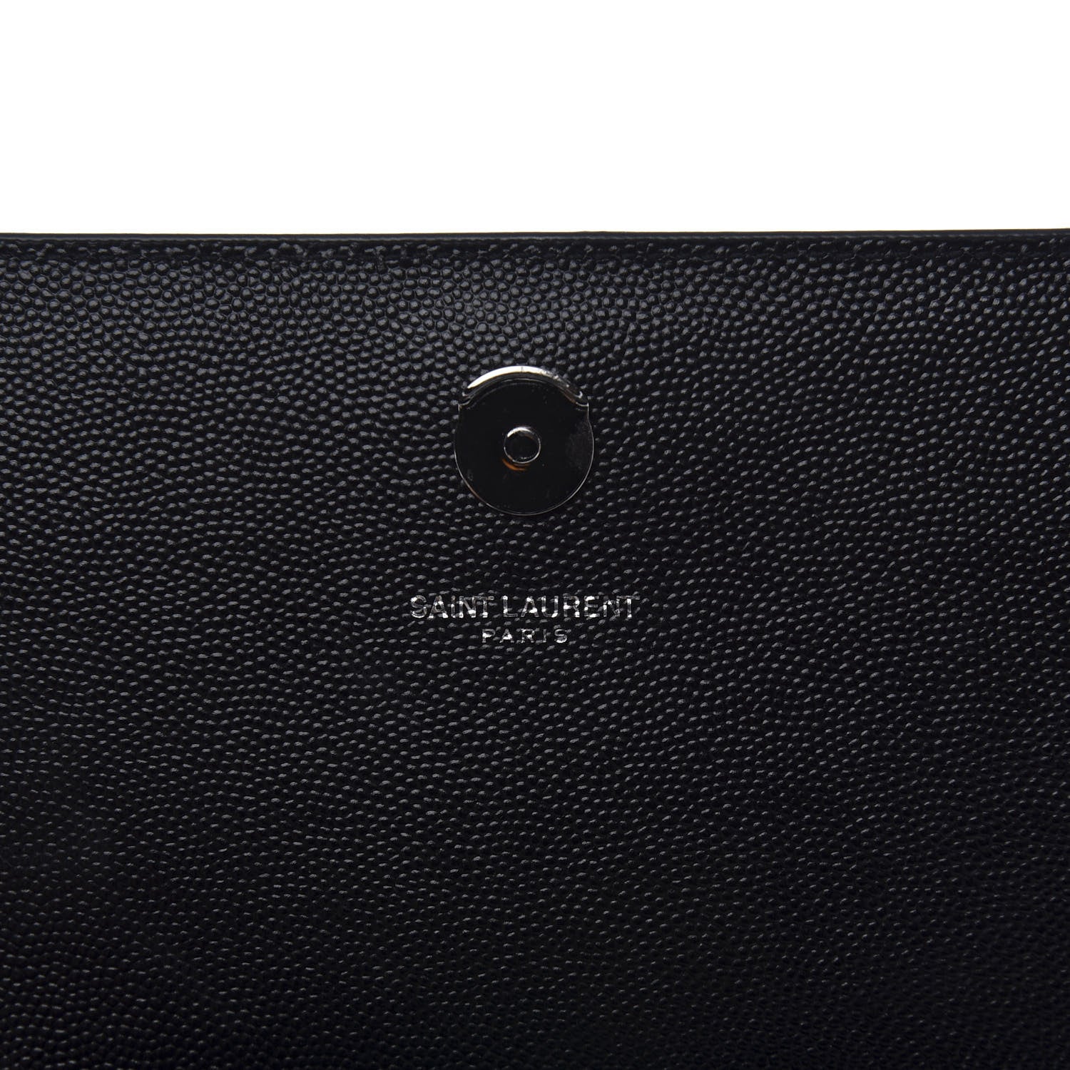 Saint Laurent Grain De Poudre Medium Classic Monogram Kate Satchel Black 8 of 10