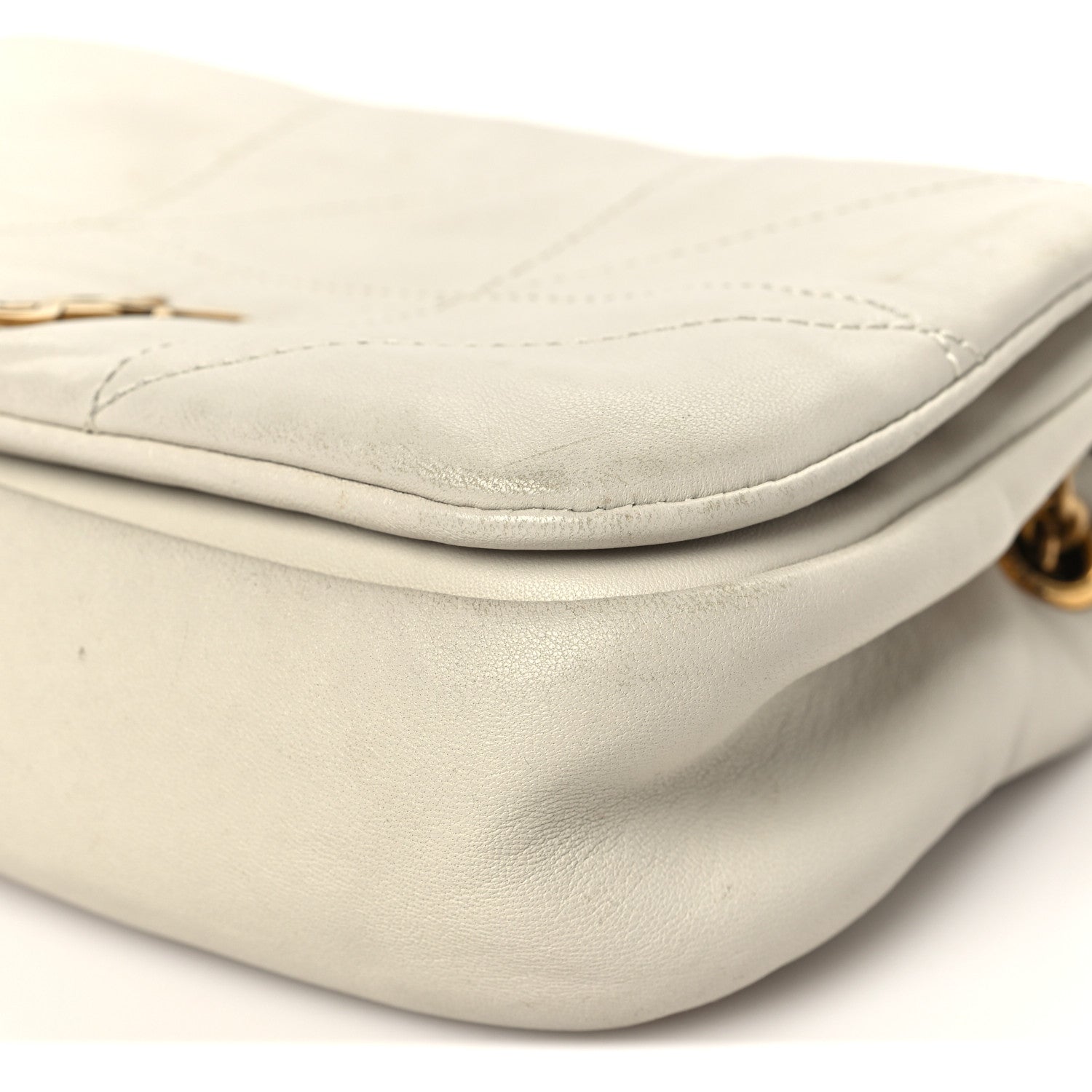 Saint Laurent Lambskin Matelasse Monogram Mini Jamie 4.3 Crema Soft 10 of 10