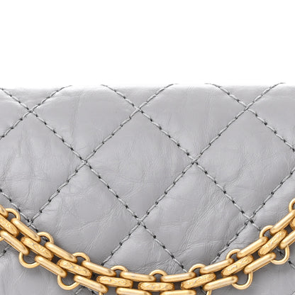 Chanel Aged Calfskin Quilted 2.55 Reissue Mini Flap Grey 8 of 11