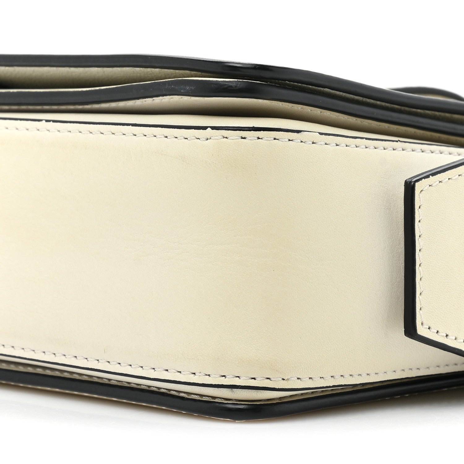 Celine Natural Calfskin Medium Biker Case Shoulder Bag White 11 of 14