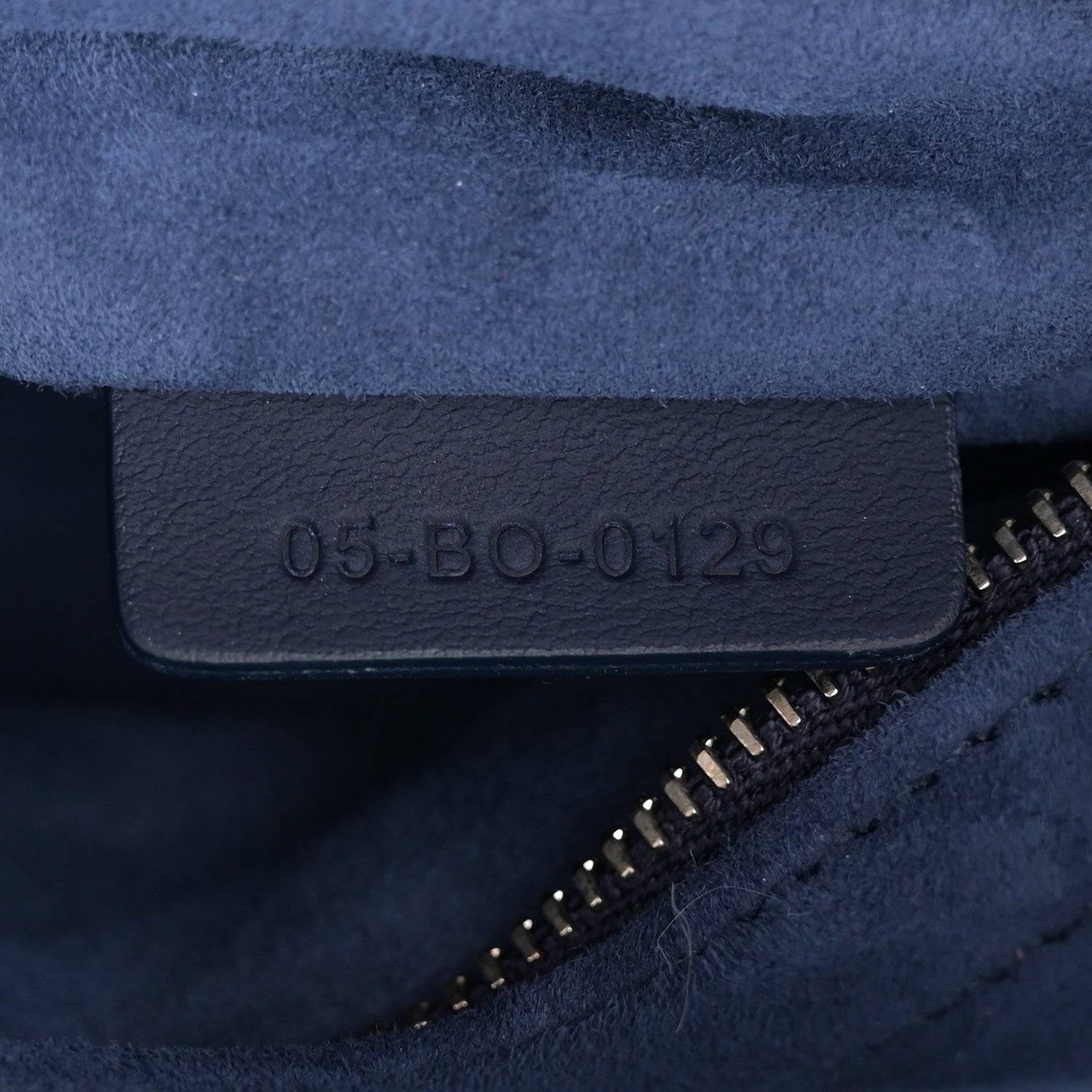 Christian Dior Ultra Matte Calfskin Cannage Large Lady Dior Blue 7 of 14