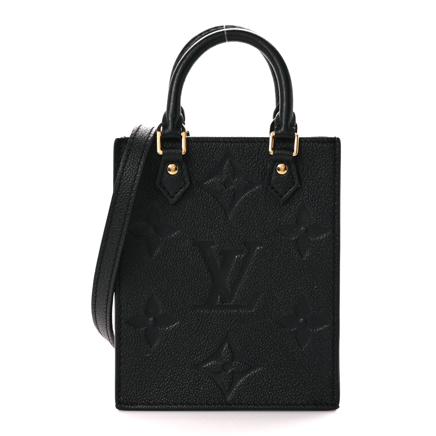 Louis Vuitton Empreinte Monogram Giant Petit Sac Plat Black 1 of 10