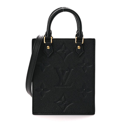 Louis Vuitton Empreinte Monogram Giant Petit Sac Plat Black 1 of 10