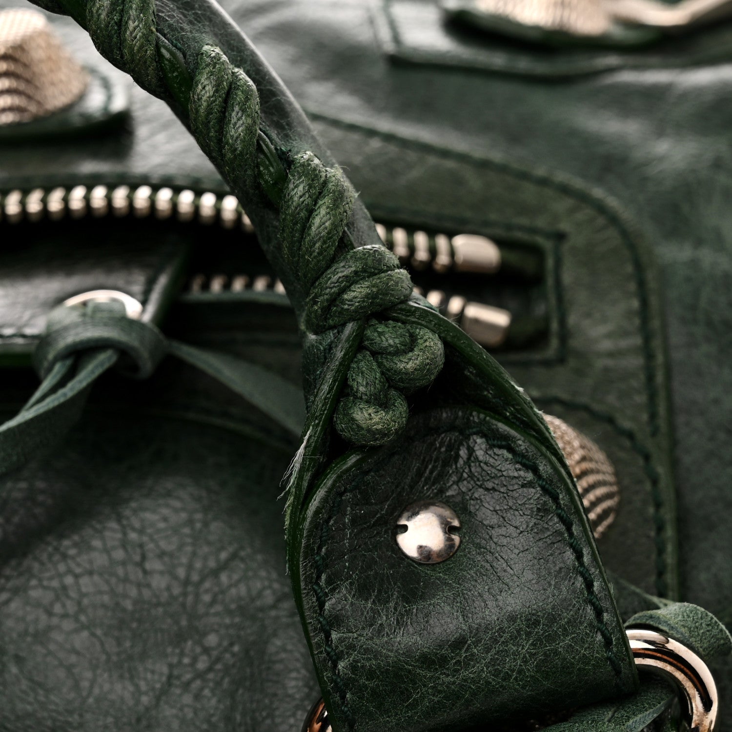 Balenciaga Agneau Giant 21 Silver Hardware City Evergreen 12 of 18