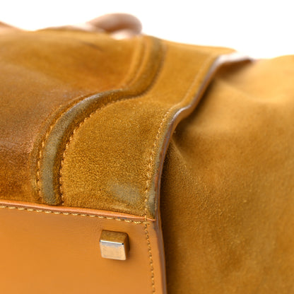 Celine Suede Medium Phantom Luggage Amber 9 of 29