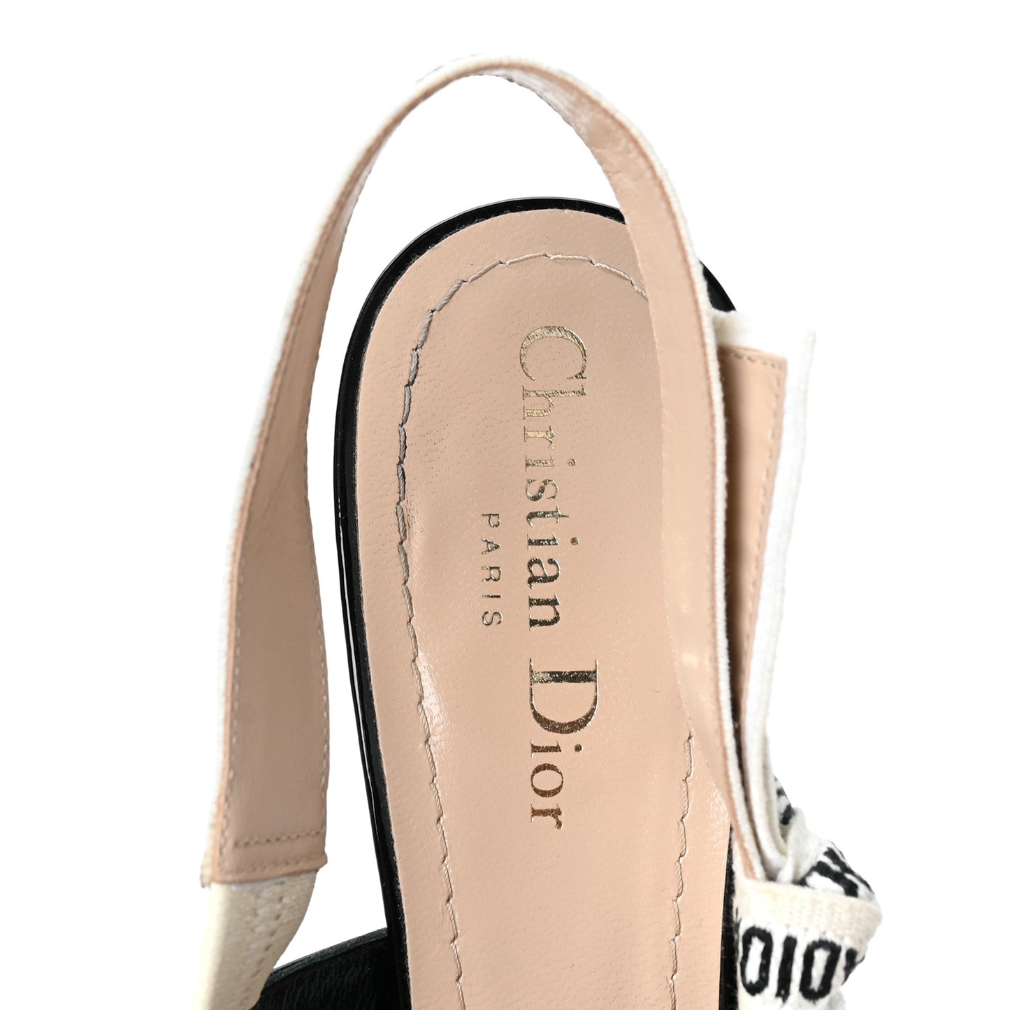 Patent Ribbon J'Adior Slingback 100mm Pumps 38 Black