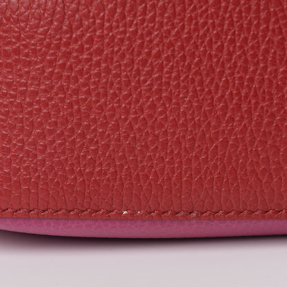 Gucci Dollar Calfskin Bi-Color Small Soho Disco Bag New Rosette Hibiscus Red 9 of 20