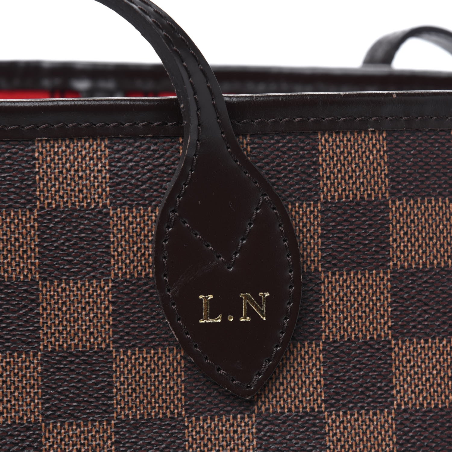 Louis Vuitton Damier Ebene Neverfull MM 16 of 21