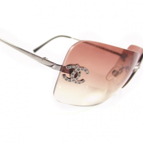 Chanel Sunglasses CC Logo Shades Rose 4 of 8